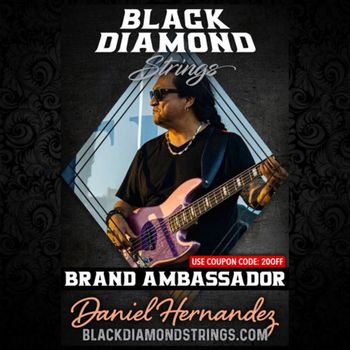 BLACK DIAMOND BASS STRINGS
