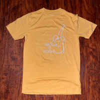 MADE TO WORSHIP GUITAR  LIGHT YELLOW