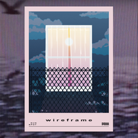 'Wireframe' A4 Print