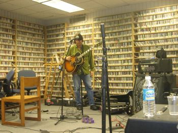 At WPRK radio (Rollins College)
