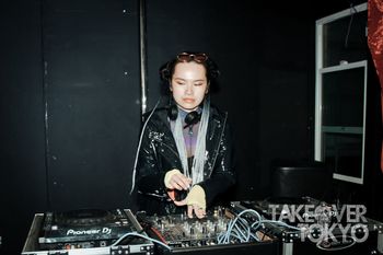 YUKA YU DJ'ed at an underground rave in San Francisco, California
