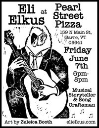 Eli Elkus at Pearl Street Pizza