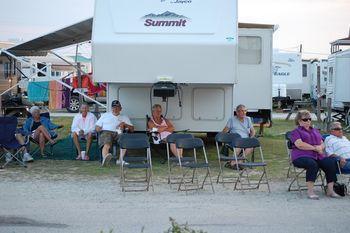 Our campground fans!
