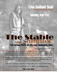 Lisa Gallant Seal @The Stable Coffee House