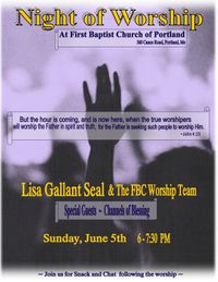 Night of Worship w/ Lisa Gallant Seal & FBCP Worship Team