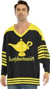 Bcarefulwutuwish4 Gold Hockey Jersey