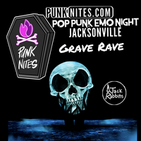 Pop Punk Emo Night Halloween GRAVE RAVE Jacksonville by PunkNites with LIFTED RIFFS