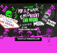 Pop Punk Emo Night LAS VEGAS by PunkNites with TWIN ROVA and UP FROM HERE and PUNK ROCK TEACHER