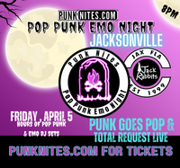 Pop Punk Emo Night JACKSONVILLE by PunkNites