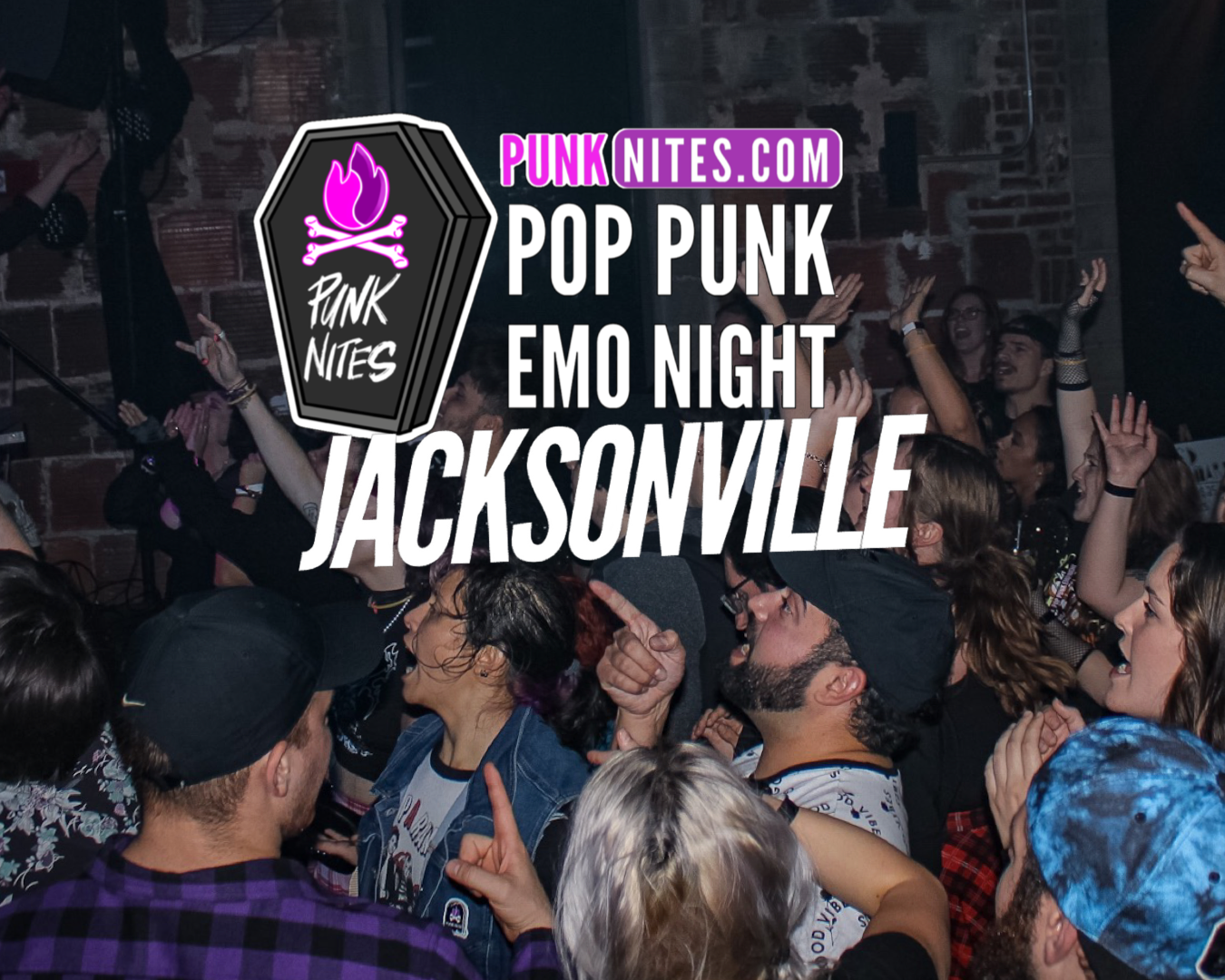 PunkNite Pop Punk Emo Night JACKSONVILLE @ Jack Rabbits - Aug 26