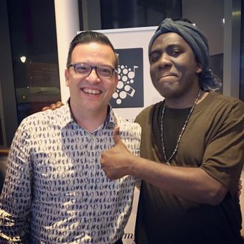 Jason with Richard Bona
