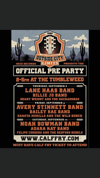 Outside City Limits official Pre-Party 