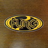 Fling Sticker