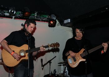 Crawdaddy, Dublin (Wil Mullen also pictured) - photo by Ronan Kennedy
