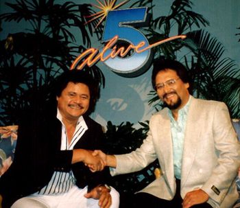 KFVE Honolulu, Hawaii (1989) After the album “Sweet Lady Of Waiíahole” was released, Jerome did a media tour at local radio and TV stations. This was a live interview on channel 5, for a prime time show featuring different entertainers across the state of Hawaii.
