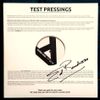 Vinyl (Signed Test Pressing)