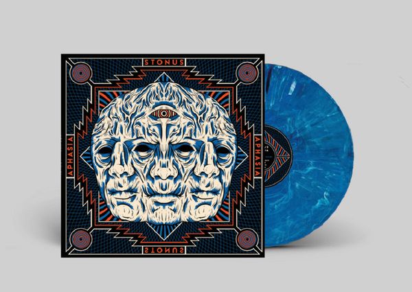 Aphasia: Limited edition "Aphasia" LP Marbled Blue
