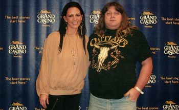 Sara Evans (country western singer) with Mark
