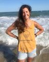 "New Day Dawning" Antique Gold/Charcoal Tank