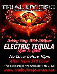  Journey Tribute Trial by Fire@Electric Tequila