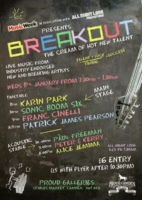 BREAKOUT in association with MUSIC WEEK (Concert Ticket)