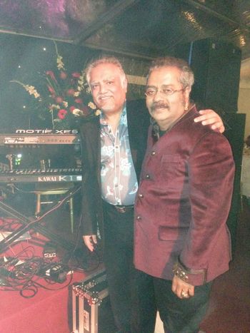 With Hariharan Ji in show
