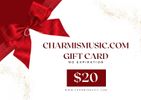$20 Charmismusic.com Gift Card