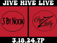 Double Header:  Three By Noon & GypZbilly