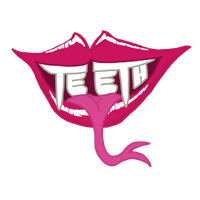 "TEETH" Sticker