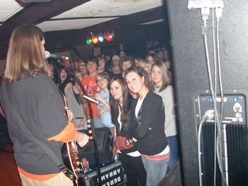 The "H" and "H" girls- J's stand-in stage hands (Thank you VERY MUCH LADIES!!!)
