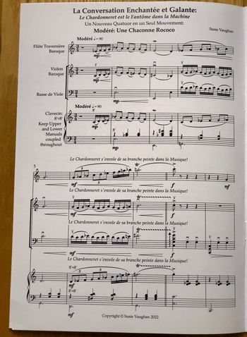 First page of the score
