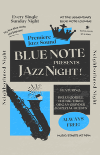 Very Special Guest - Jazz Night & Eastside Pizza Party