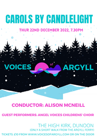 Carols by Candlelight with Voices of Argyll