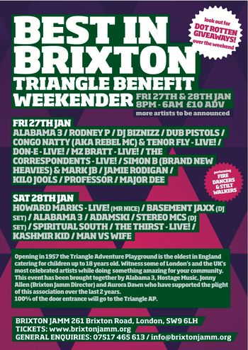 DJing Brixton Jamm
