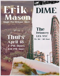 Erik Mason - Single Pre-Release Show
