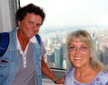 Empire State building - we are SUCH tourists
