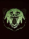 Ozark Noir Bear-Long Sleeve-Glow In The Dark