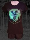 Contoured Slim Fit T-Ozark Noir Bear-Glow In The Dark