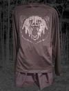 Contoured Slim Fit-Ozark Noir Bear-Zip Neck Athletic Wear-Glow In The Dark