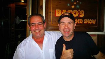Miguel from Baco's bar in Magalluf, great manager and friend, wellknown as "chincheta" donno why ?
