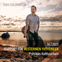 Tom Coldwater supporting Vesterinen yhtyeineen 