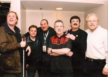 Jeff Healey, unknown, Steve Cropper, DL, Burton, Randy Toronto, 2005
