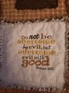 Bible Verse Throw Quilt