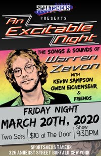 An Excitable Night: The Songs and Sounds of Warren Zevon