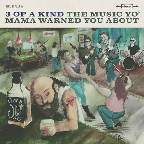3 Of A Kind's latest studio release - The Music Yo' Mama Warned You About! Listen below or click album cover to visit Www.3OfAKindMusic.Com