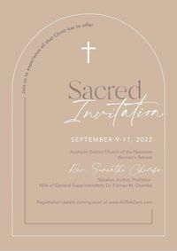 Sacred Invitation - Women's Retreat