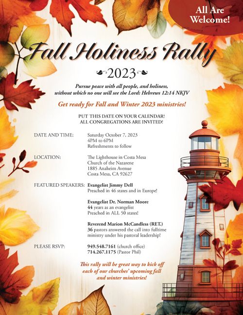 Fall Holiness Rally
