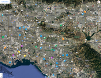 ADNAZ map sorted by language