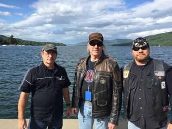 The Brothers.  Tim, Ted and Chris. Lake George, Americade 2015
