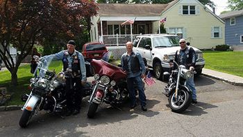 The boys leaving for Americade 2015. L-R Ted, Tim, Chris.
